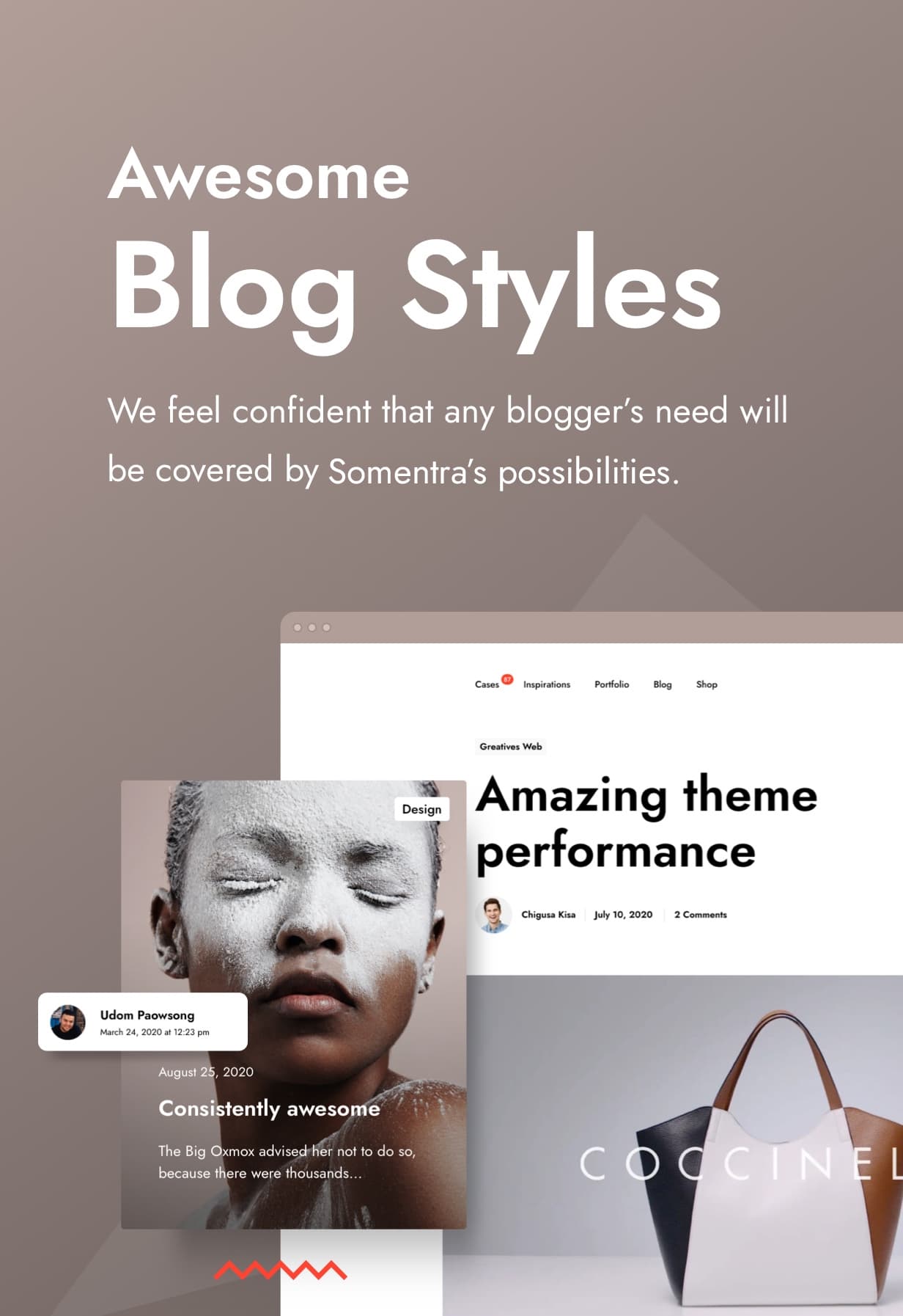 Somentra Premium Multipurpose WordPress theme for your Blog by Greatives