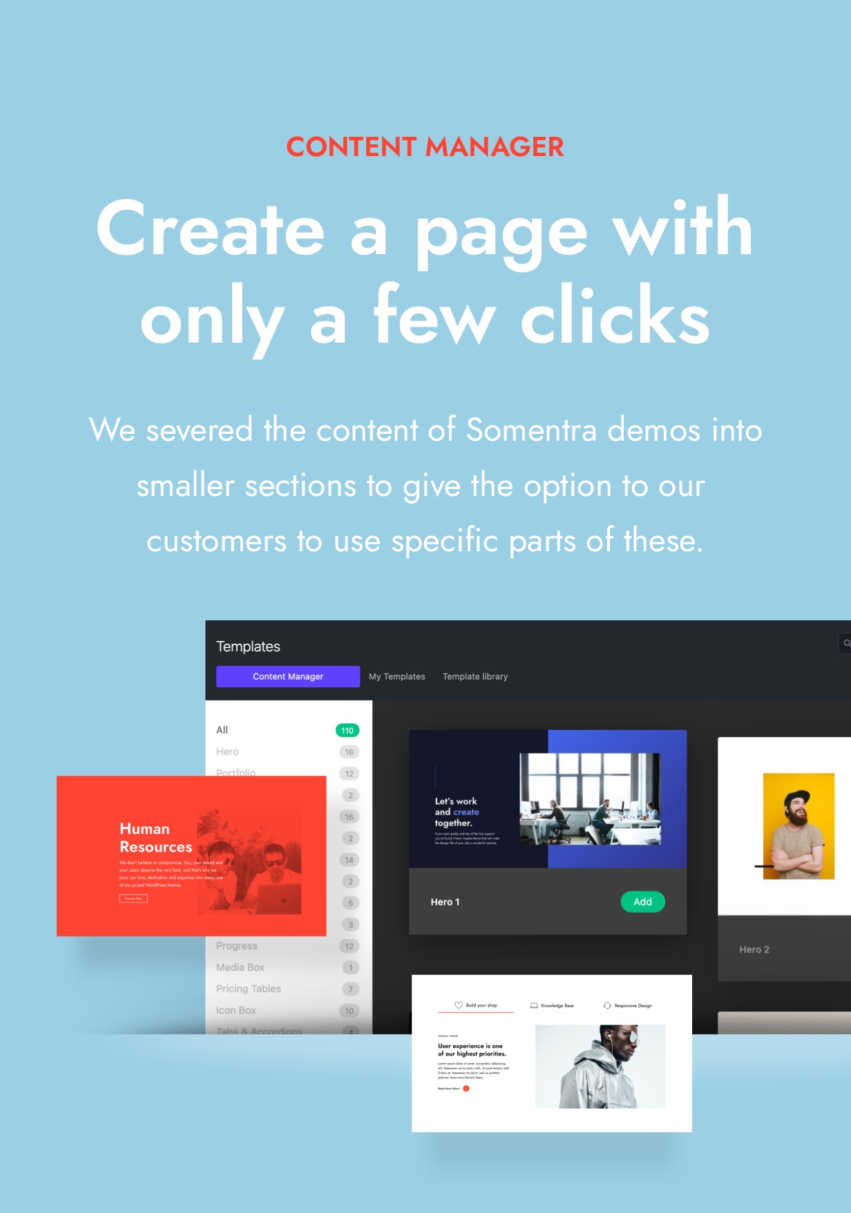 Somentra Premium Multipurpose WordPress theme & Content Manager by Greatives