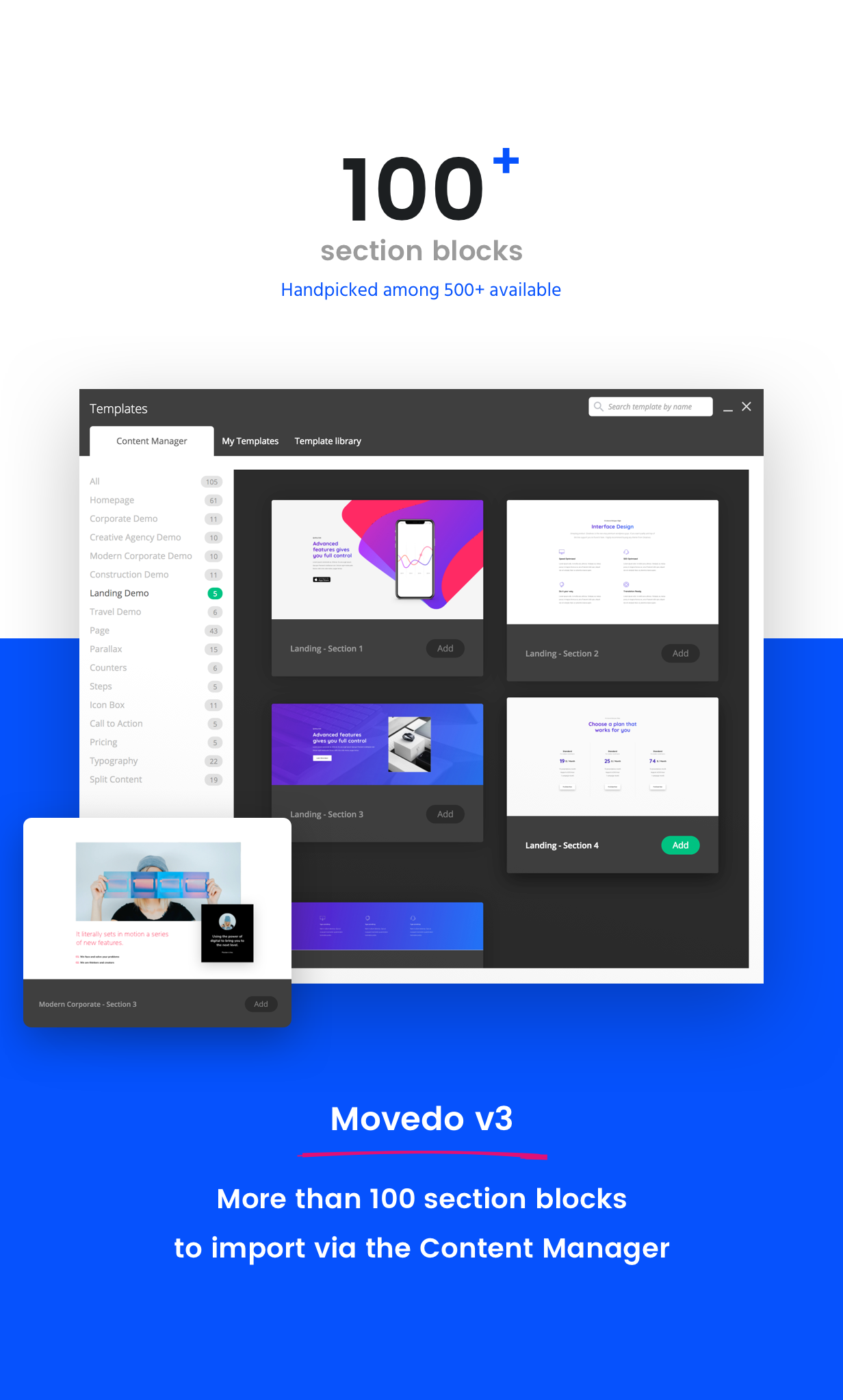Movedo Premium Multipurpose WordPress theme by Greatives