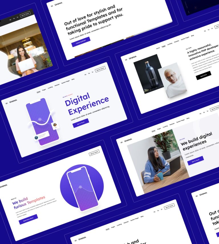 Uranus - Premium Multipurpose HubSpot theme