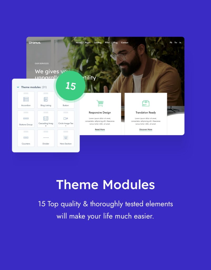 Uranus Lite - Premium Corporate HubSpot theme by Greatives