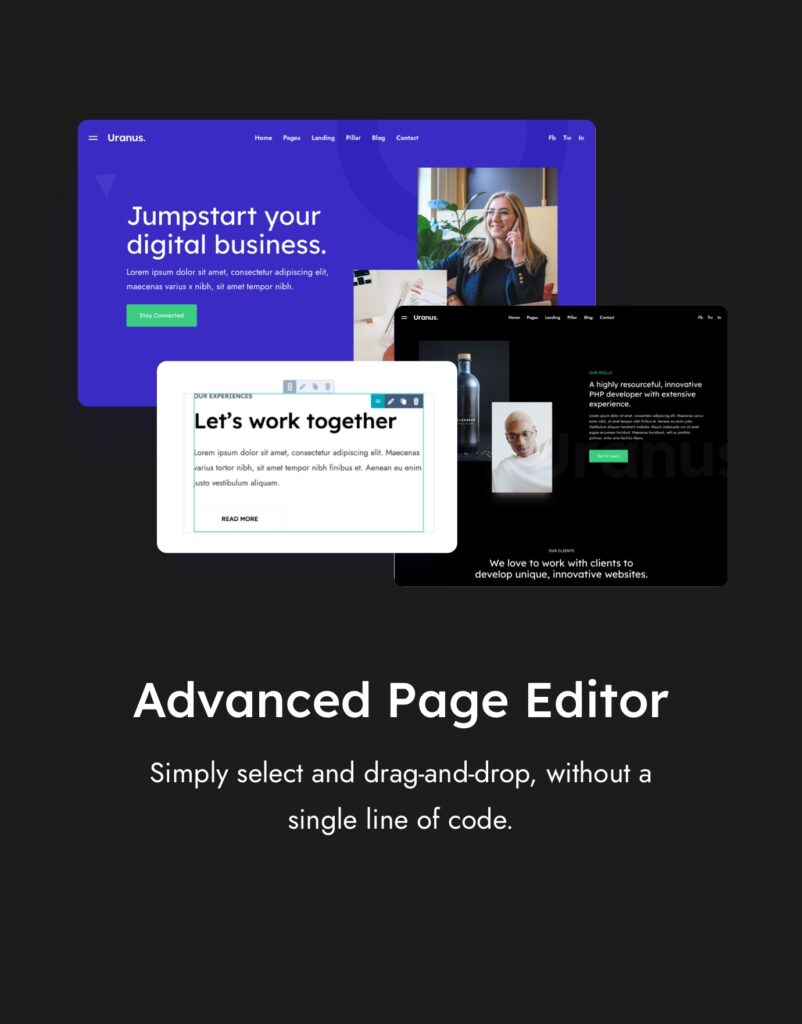 Uranus Lite - Premium Corporate HubSpot theme by Greatives