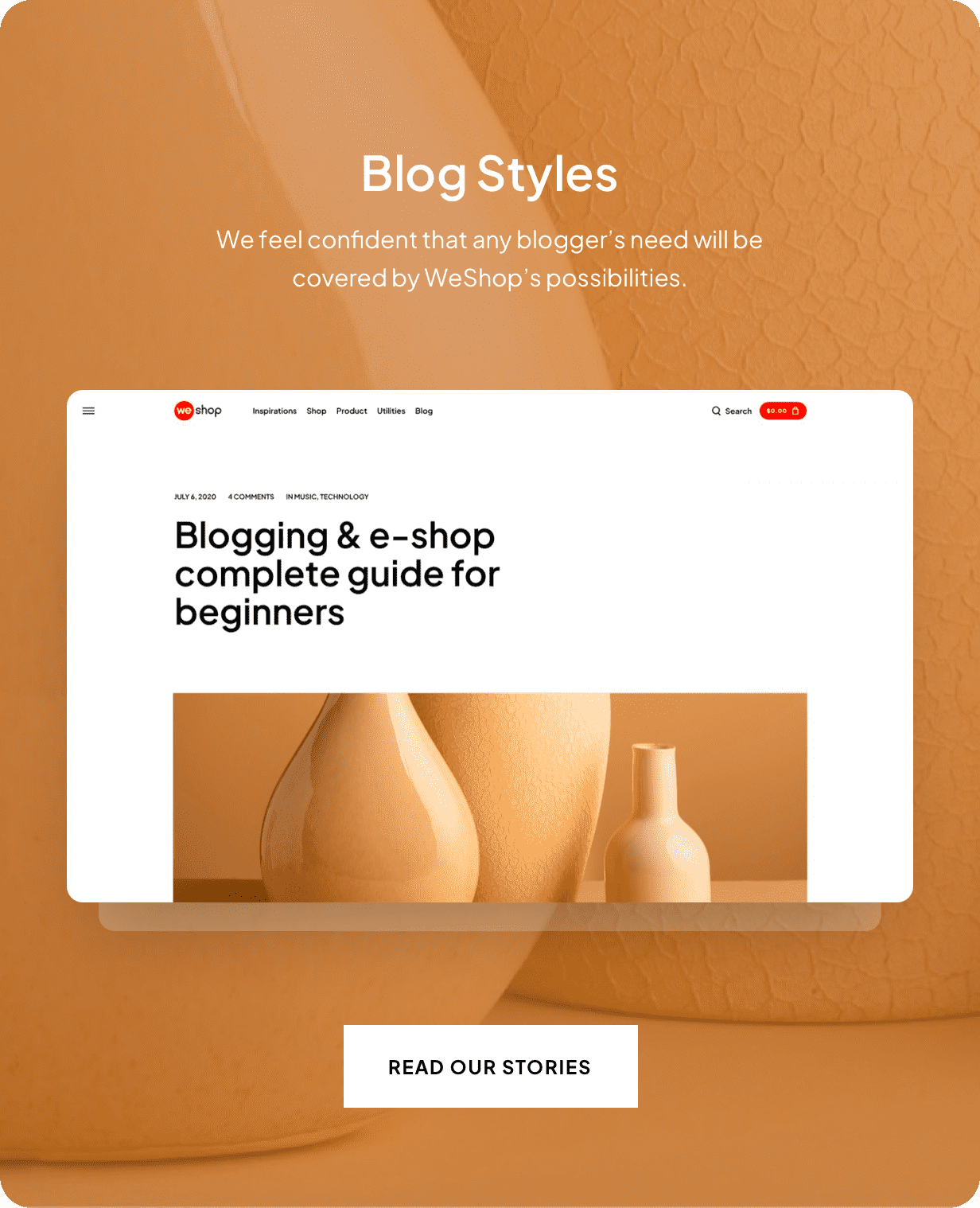WeShop Blog Options