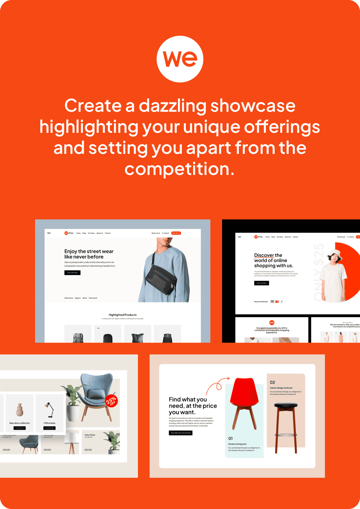 WeShop WooCommerce Demos