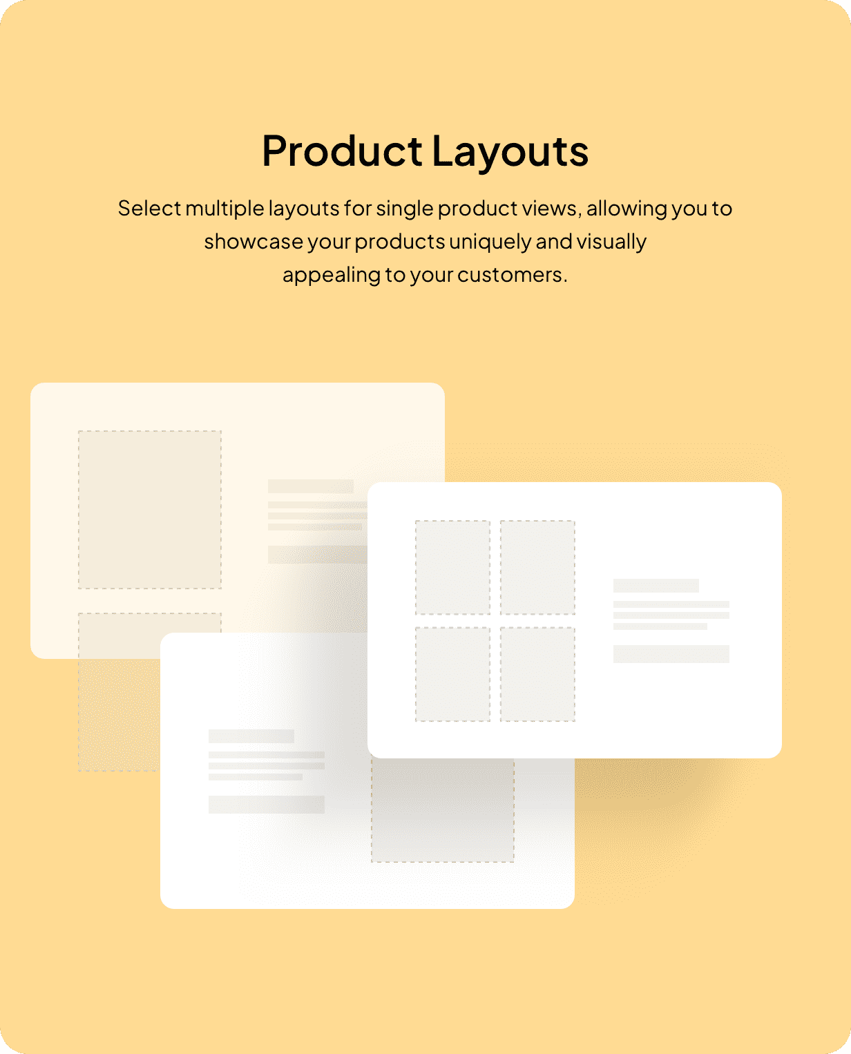 WeShop Product Layouts